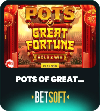 Pots of Great Fortune - Hold and Win