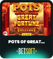 Pots of Great Fortune - Hold and Win