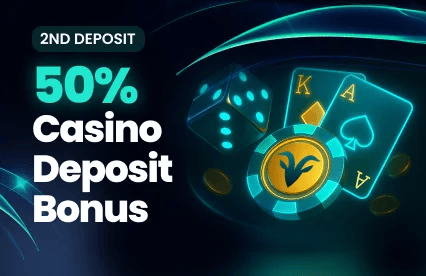 50% Casino Deposit Bonus 
