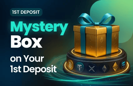 Mystery Box on your 1st Deposit
